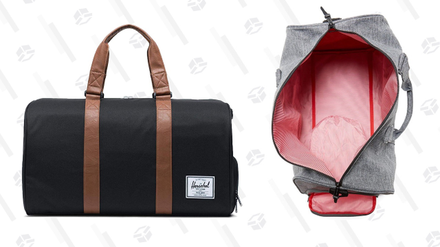 Herschel Supply Co. Novel Duffel Bag - Raven Crosshatch | $52 | AmazonHerschel Supply Co. Novel Duffel Bag - Black | $45 | Amazon